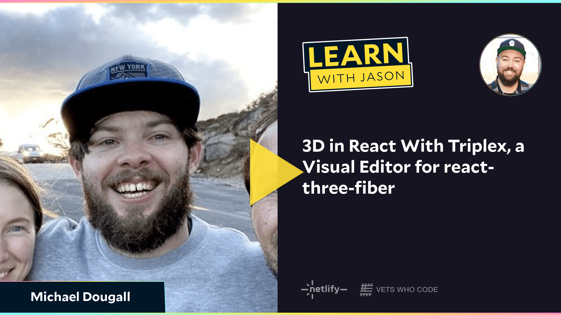 3D in React With Triplex, a Visual Editor for react-three-fiber (with Michael Dougall)