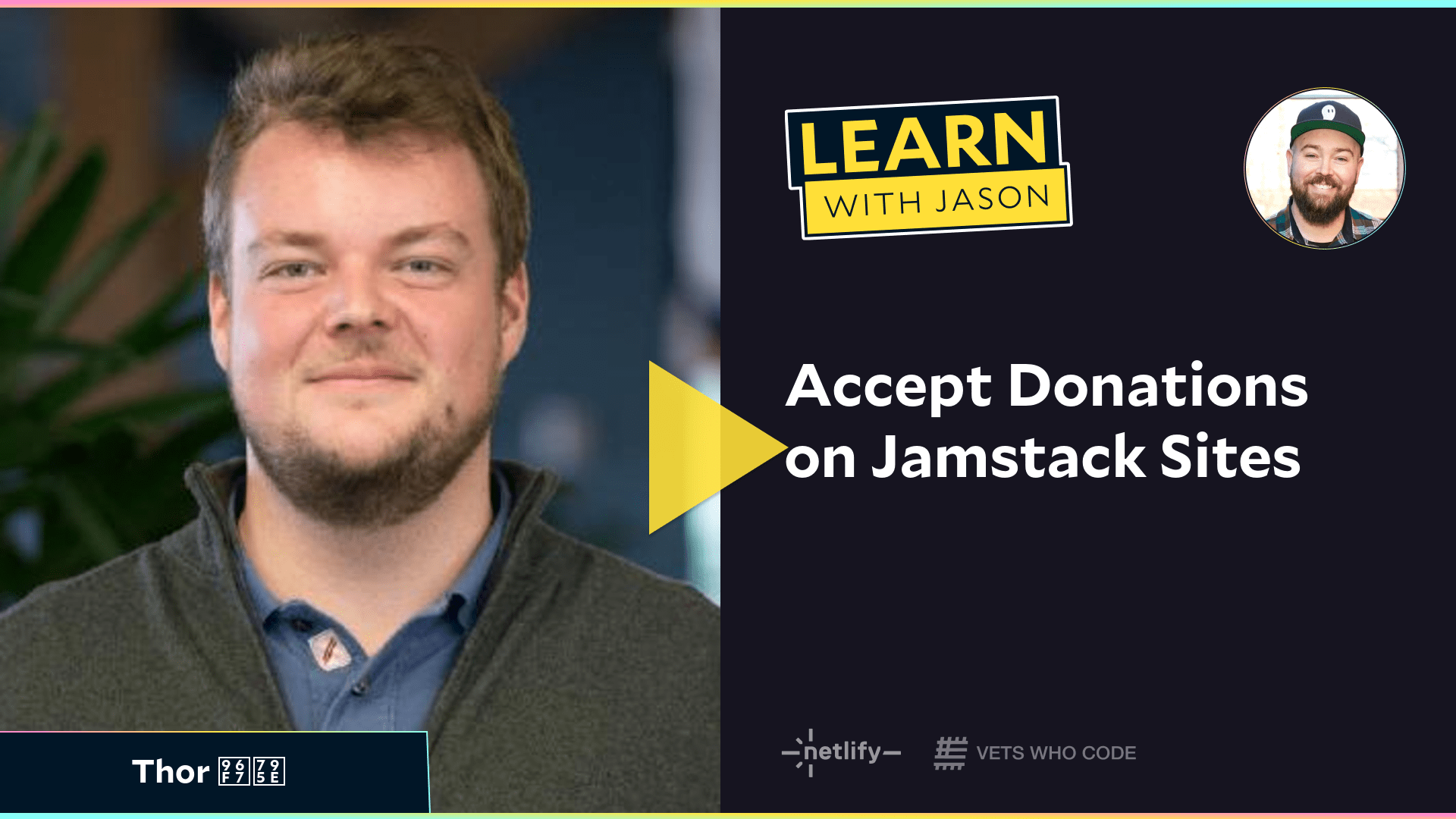 Accept Donations on Jamstack Sites (with Thor 雷神)