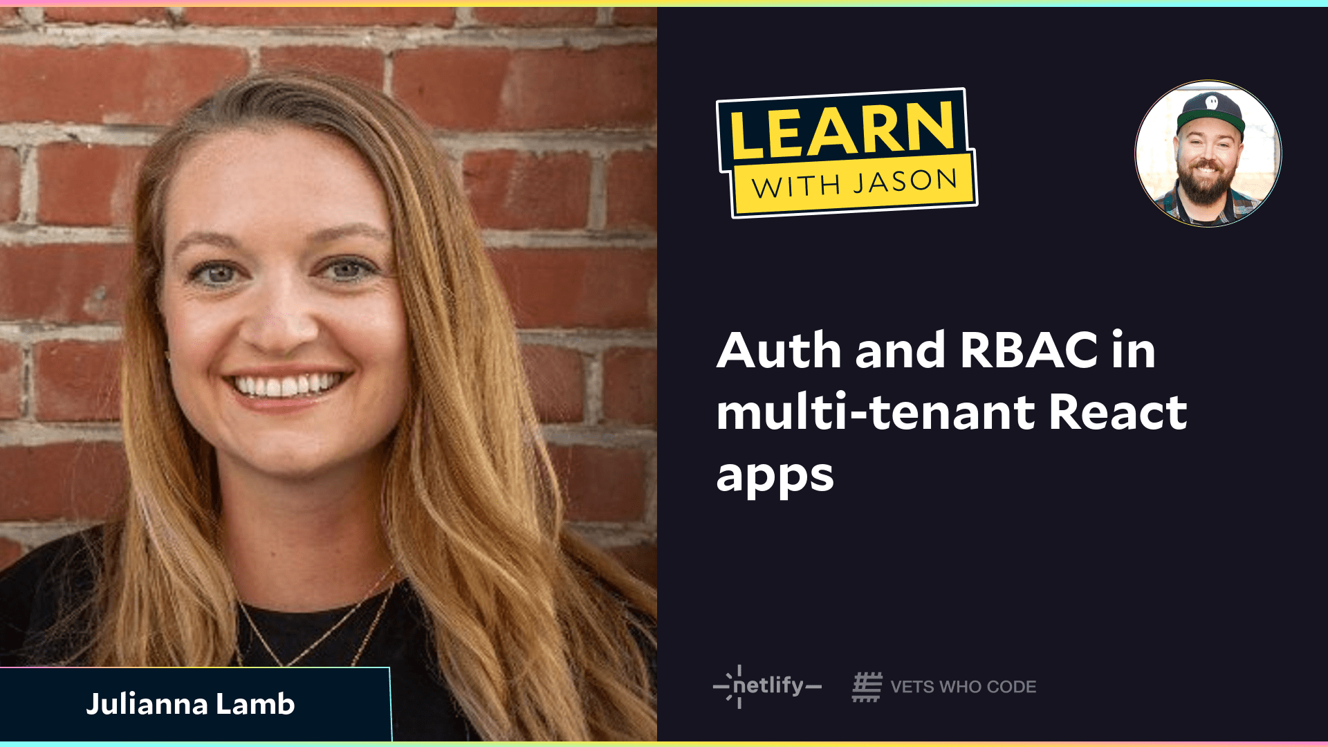 Auth and RBAC in multi-tenant React apps (with Julianna Lamb)