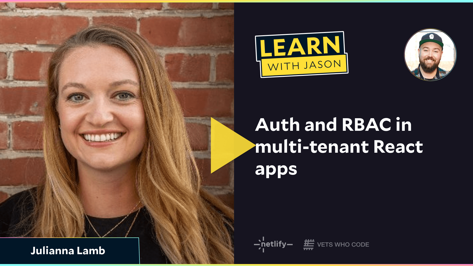 Auth and RBAC in multi-tenant React apps (with Julianna Lamb)