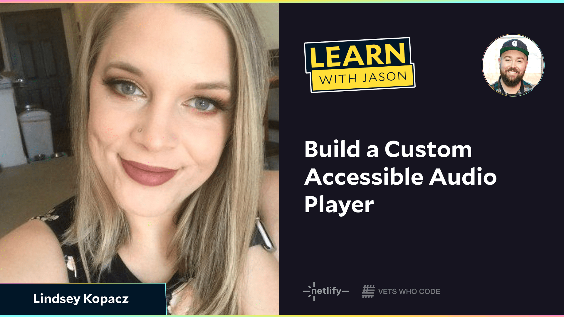 Build a Custom Accessible Audio Player (with Lindsey Kopacz)