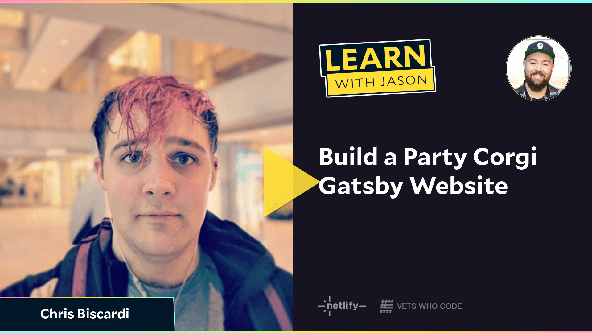 Build a Party Corgi Gatsby Website (with Chris Biscardi)