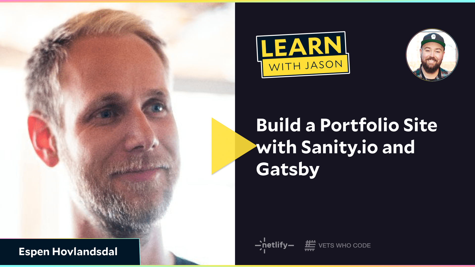 Build a Portfolio Site with Sanity.io and Gatsby (with Espen Hovlandsdal)