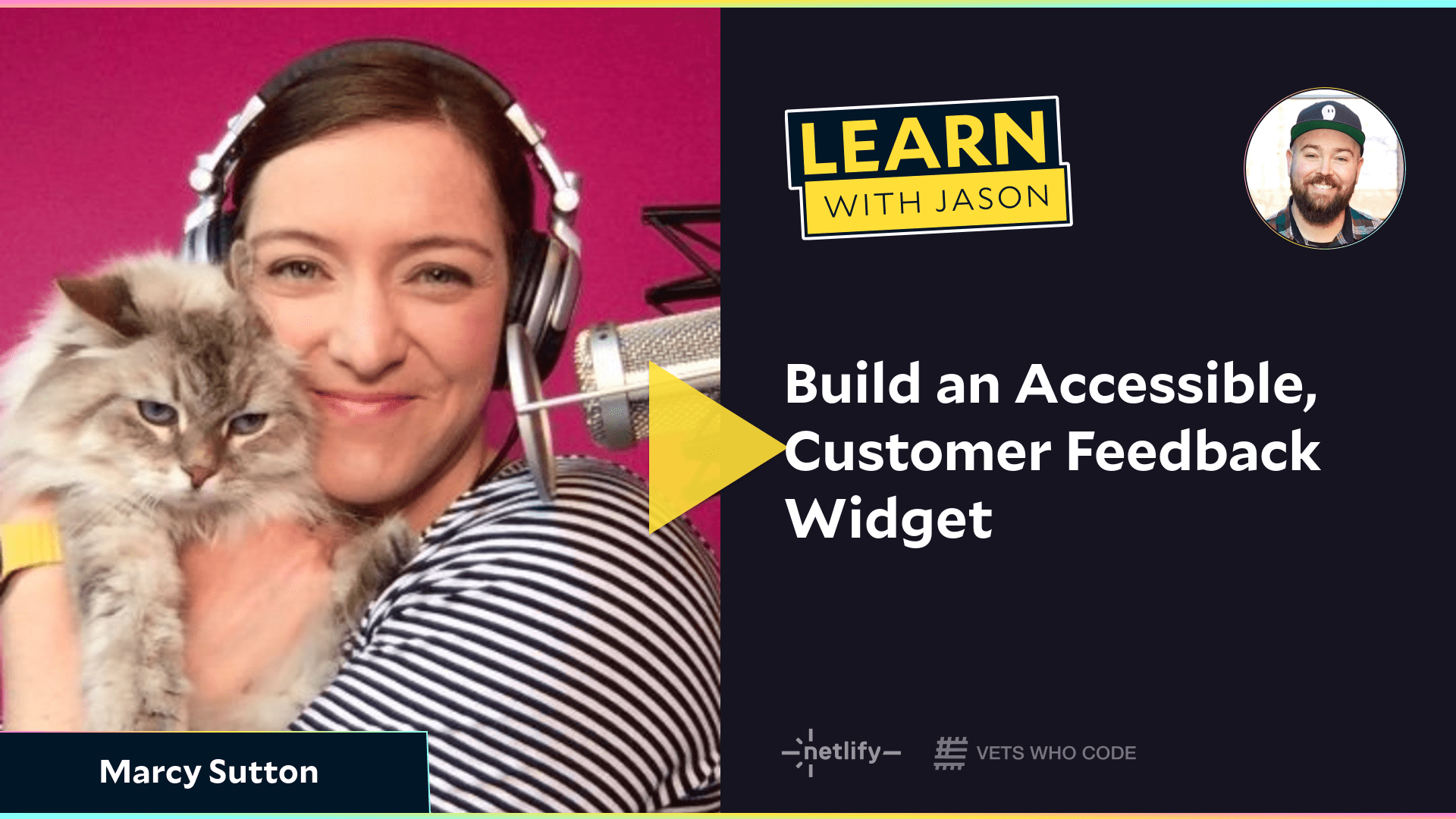 Build an Accessible, Customer Feedback Widget (with Marcy Sutton)