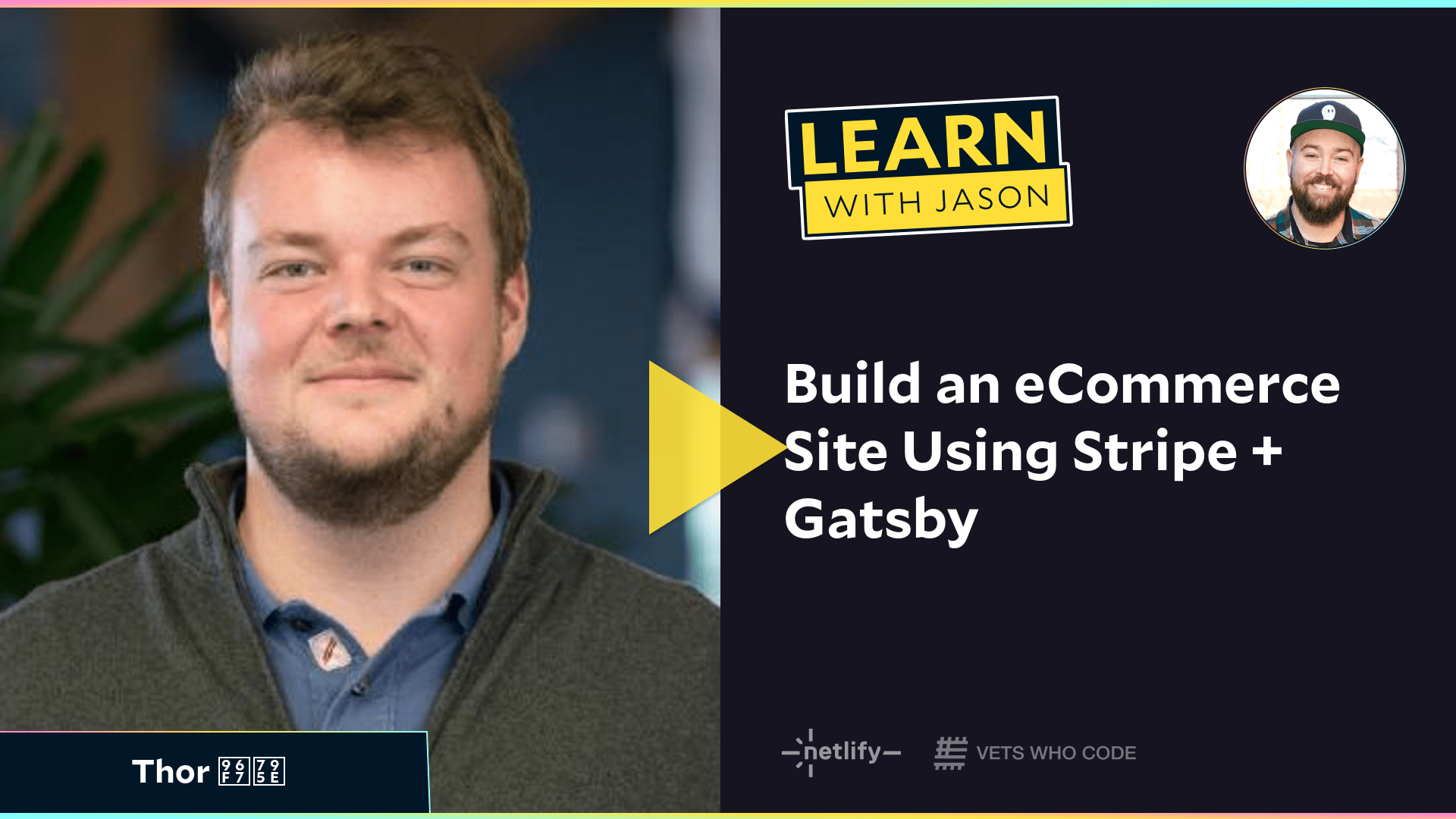 Build an eCommerce Site Using Stripe + Gatsby (with Thor 雷神)