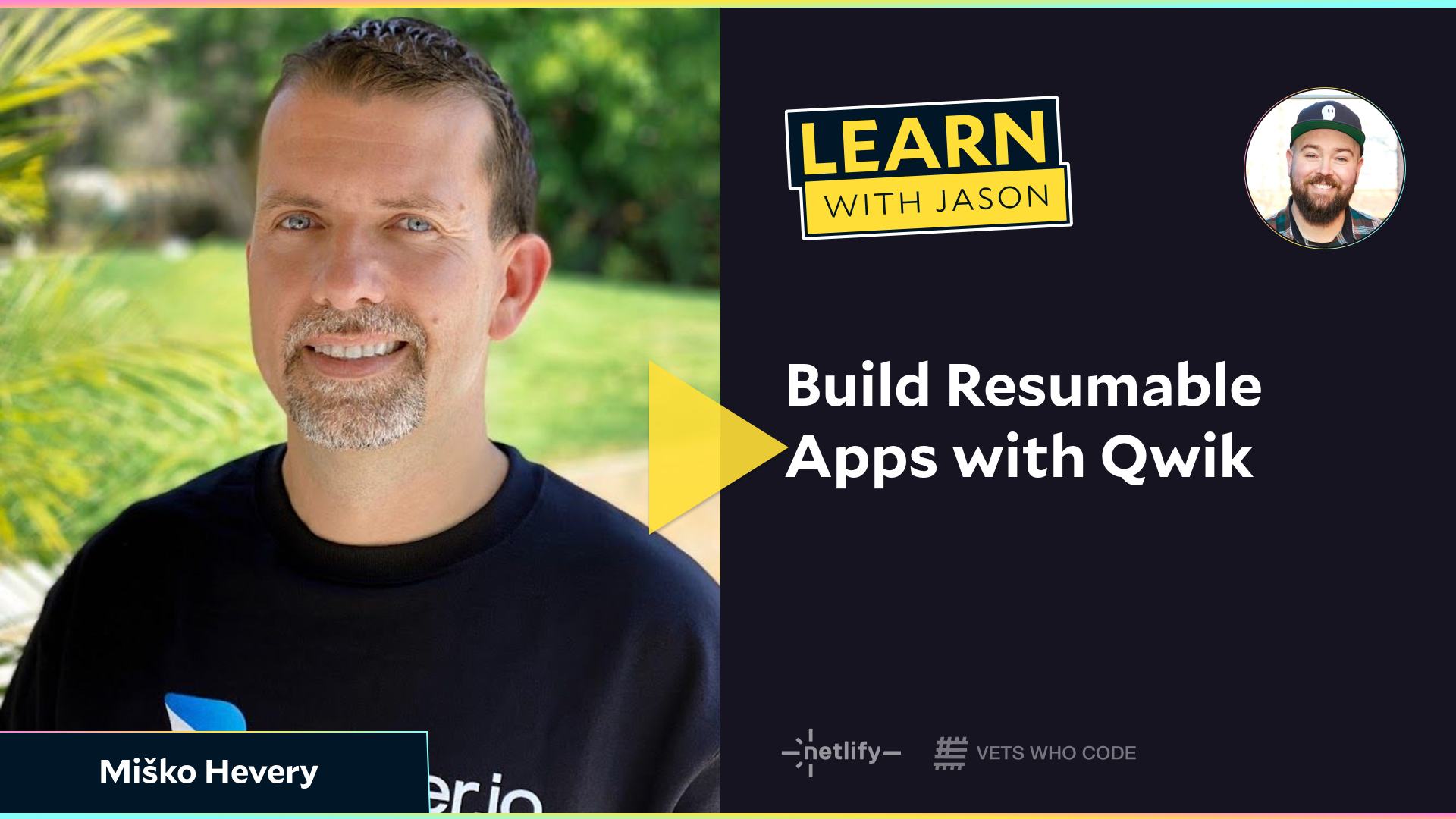 Build Resumable Apps with Qwik (with Miško Hevery)