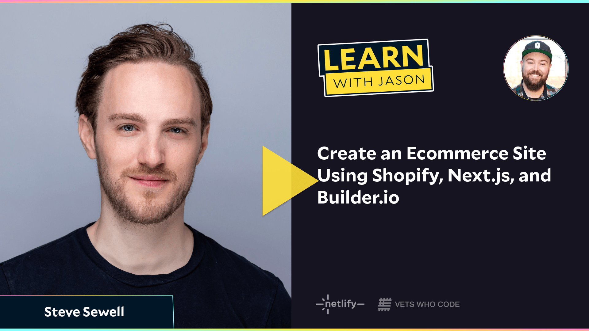 Create an Ecommerce Site Using Shopify, Next.js, and Builder.io (with Steve Sewell)