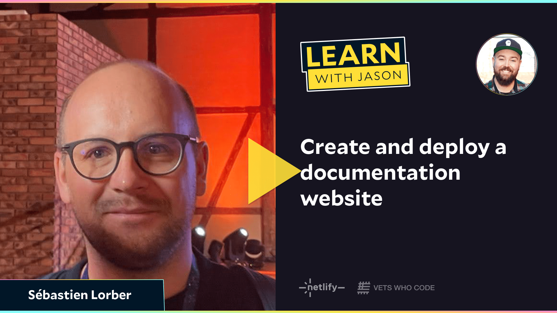 Create and deploy a documentation website (with Sébastien Lorber)