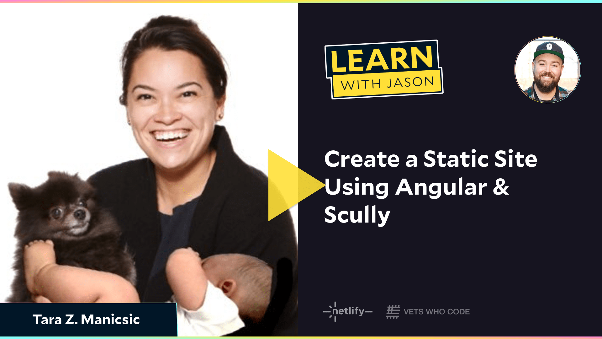 Create a Static Site Using Angular & Scully (with Tara Z. Manicsic)