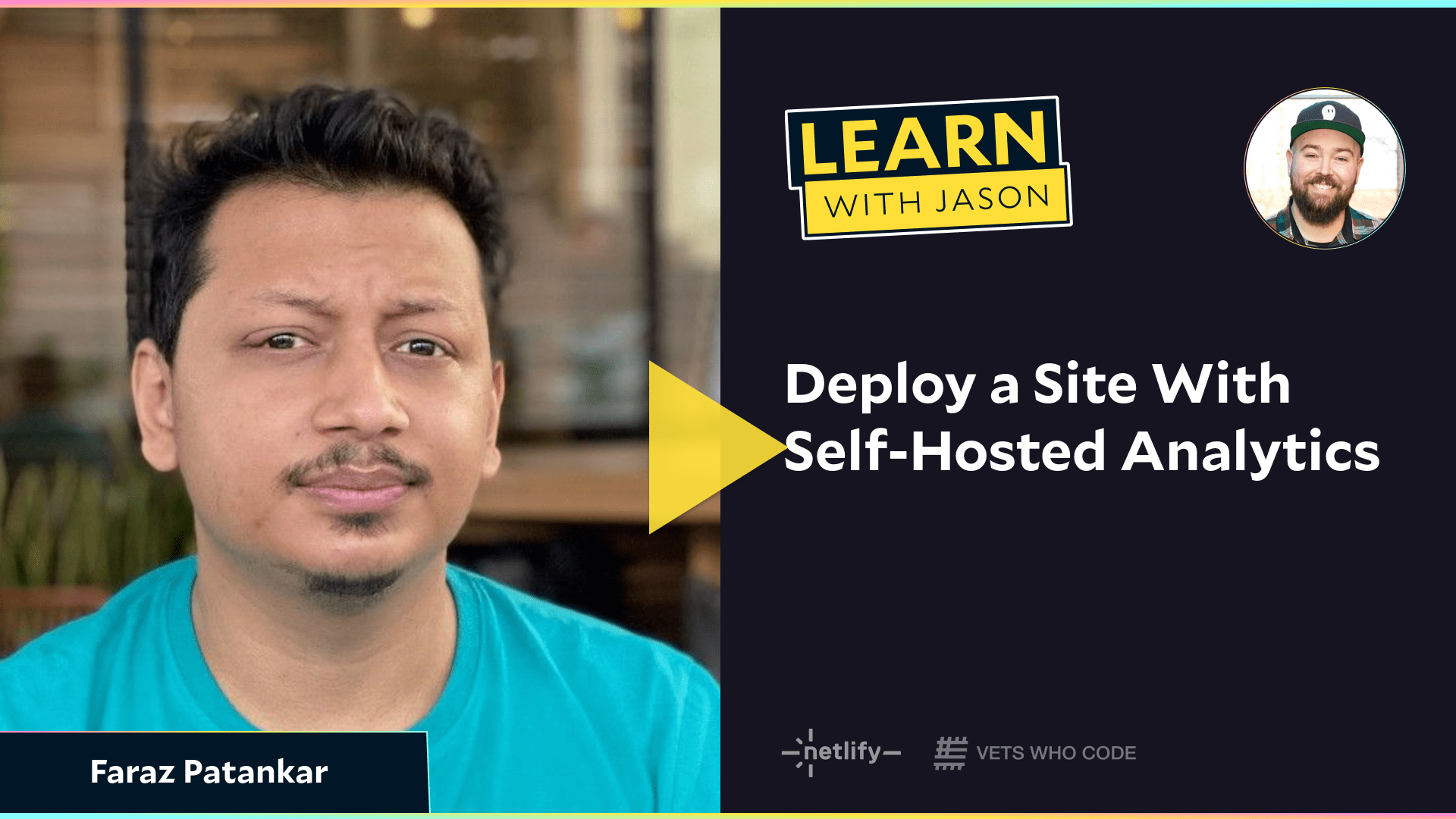 Deploy a Site With Self-Hosted Analytics (with Faraz Patankar)
