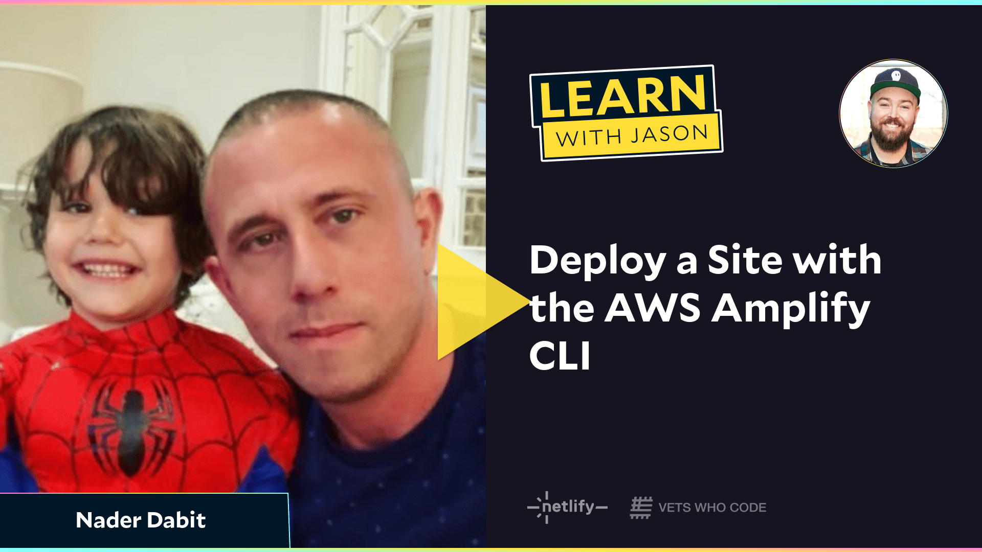 Deploy a Site with the AWS Amplify CLI (with Nader Dabit)