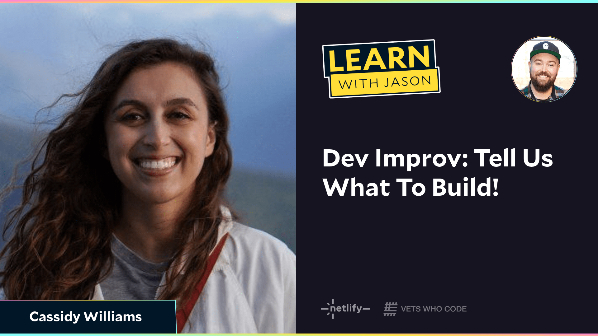 Dev Improv: Tell Us What To Build! (with Cassidy Williams)