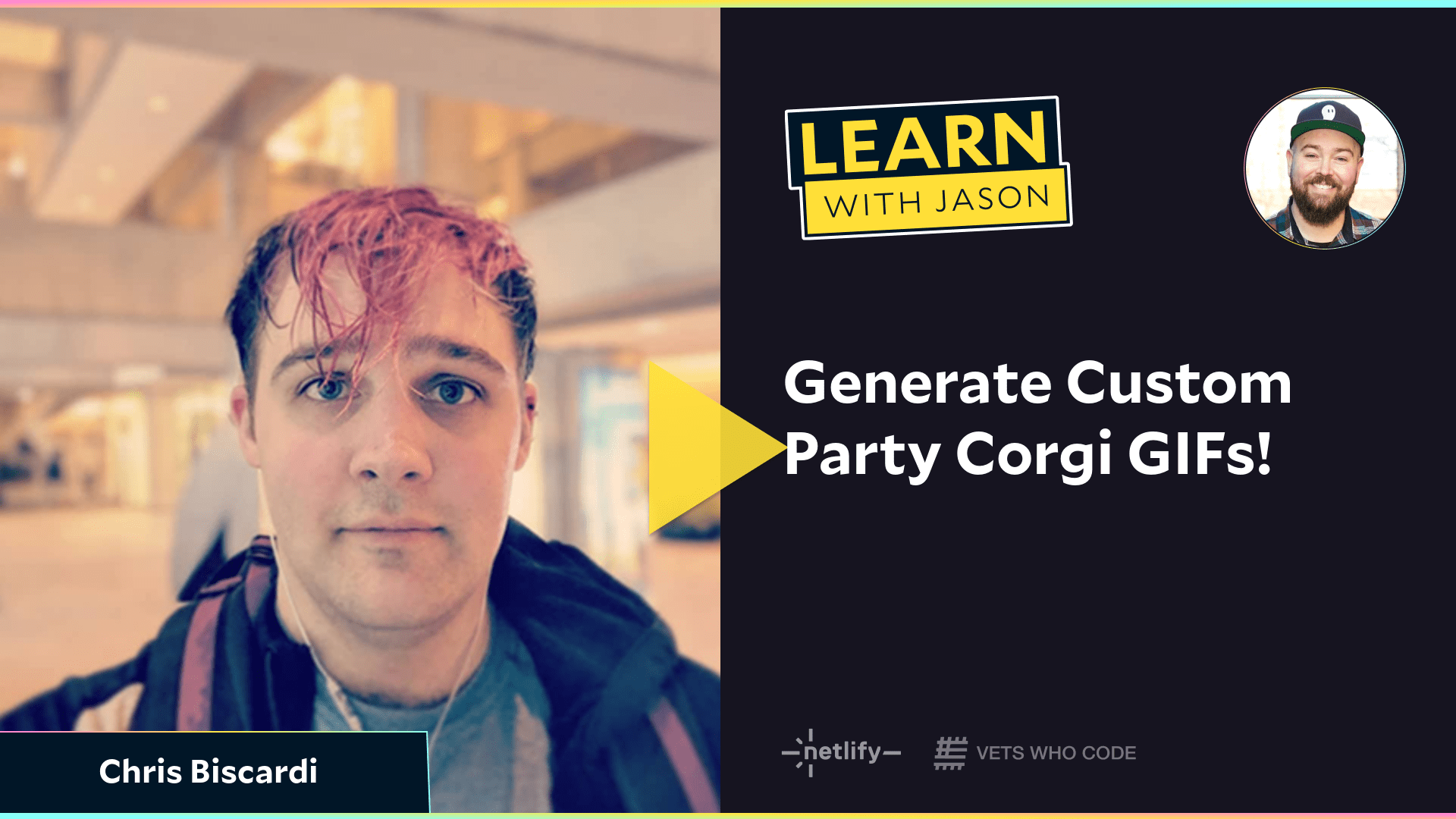 Generate Custom Party Corgi GIFs! (with Chris Biscardi)