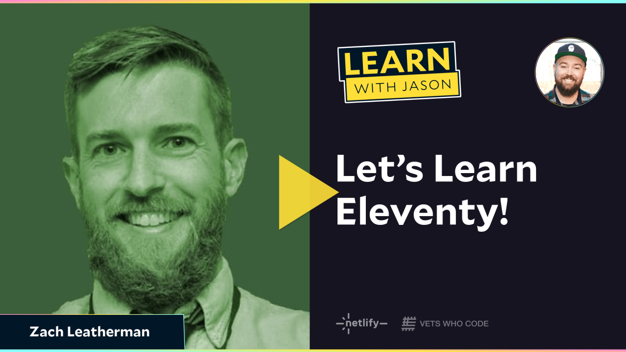 Let’s Learn Eleventy!