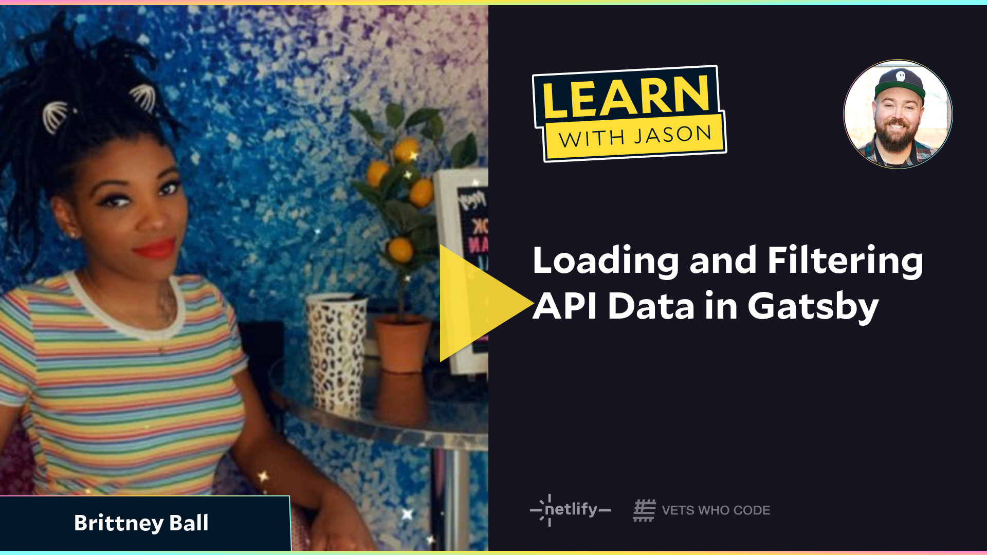 Loading and Filtering API Data in Gatsby (with Brittney Ball)