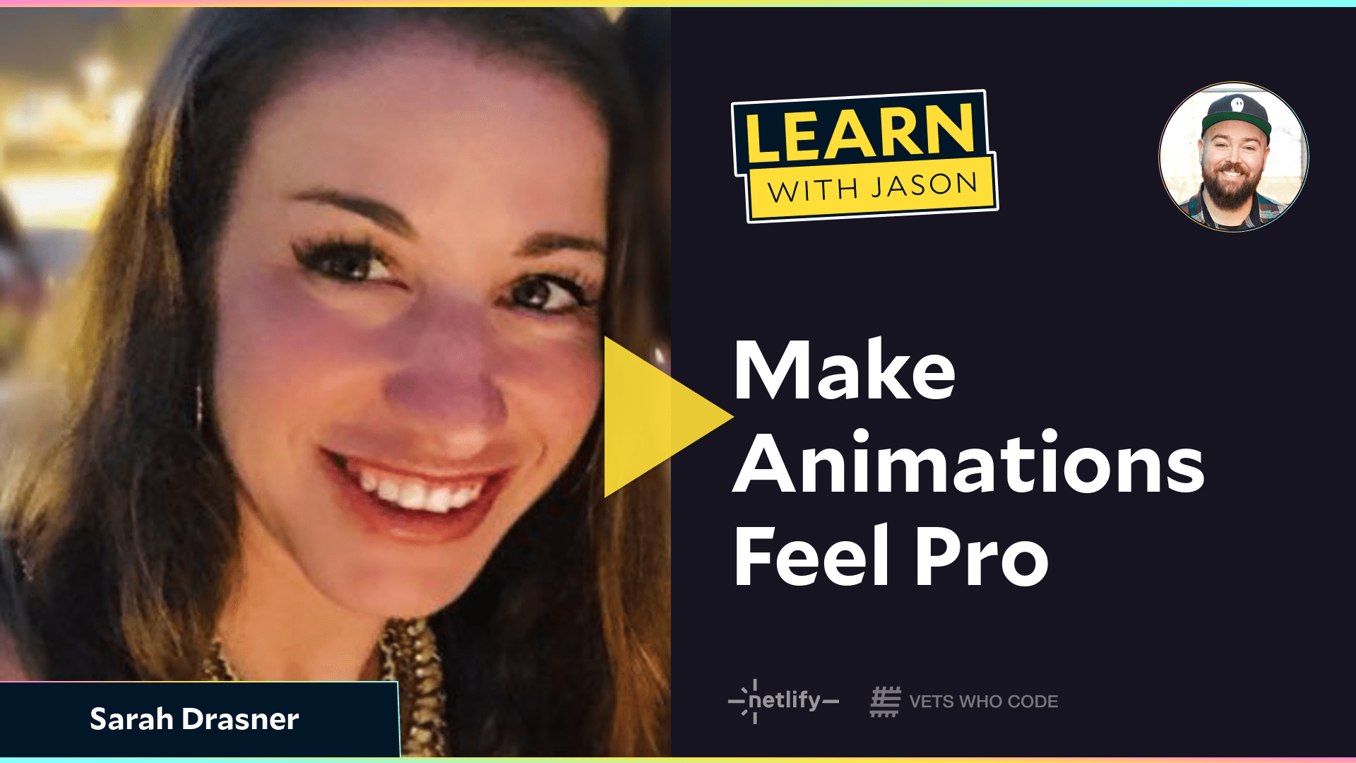 Make Animations Feel Pro (with Sarah Drasner)