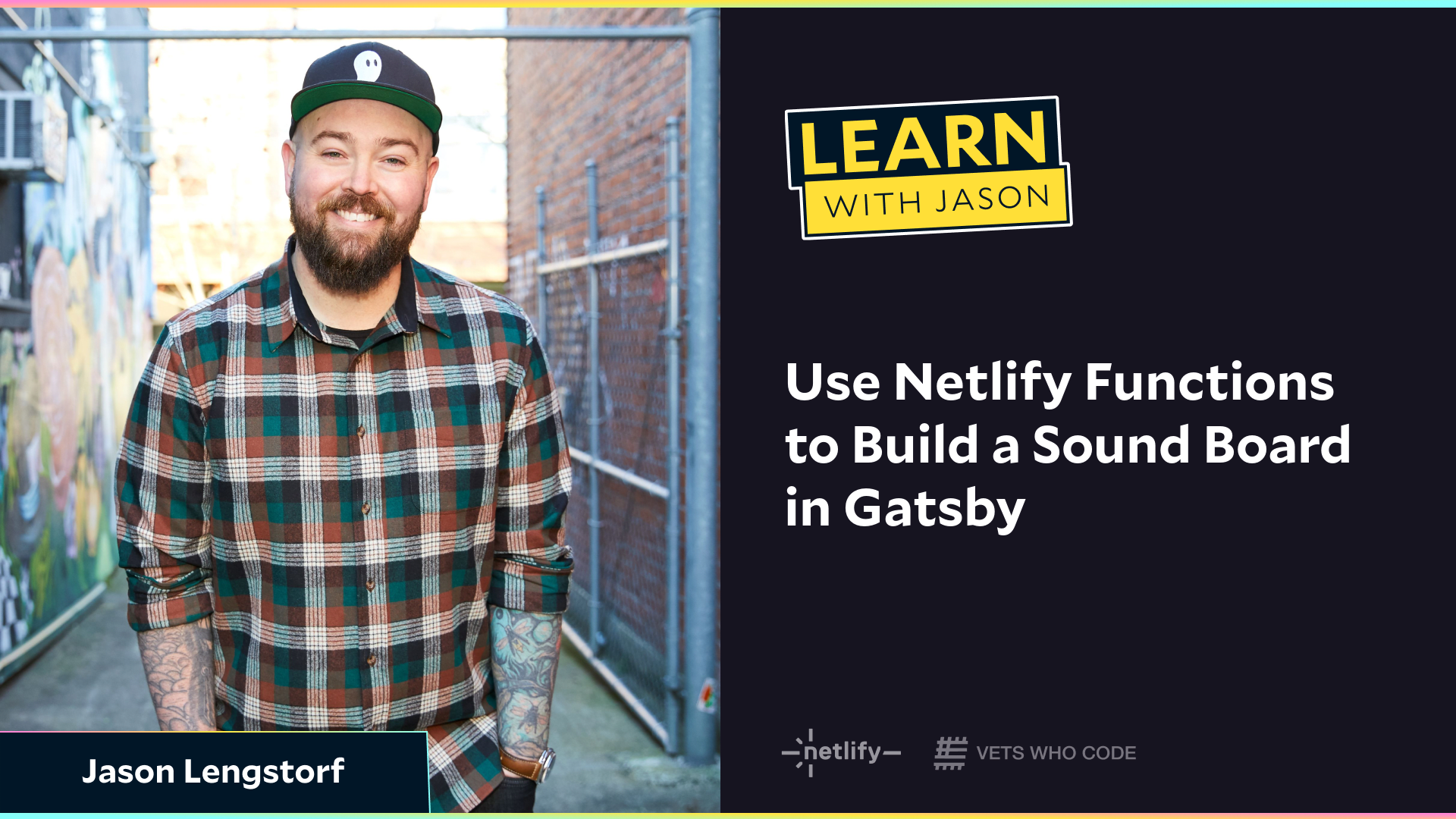 Use Netlify Functions to Build a Sound Board in Gatsby (with Jason Lengstorf)