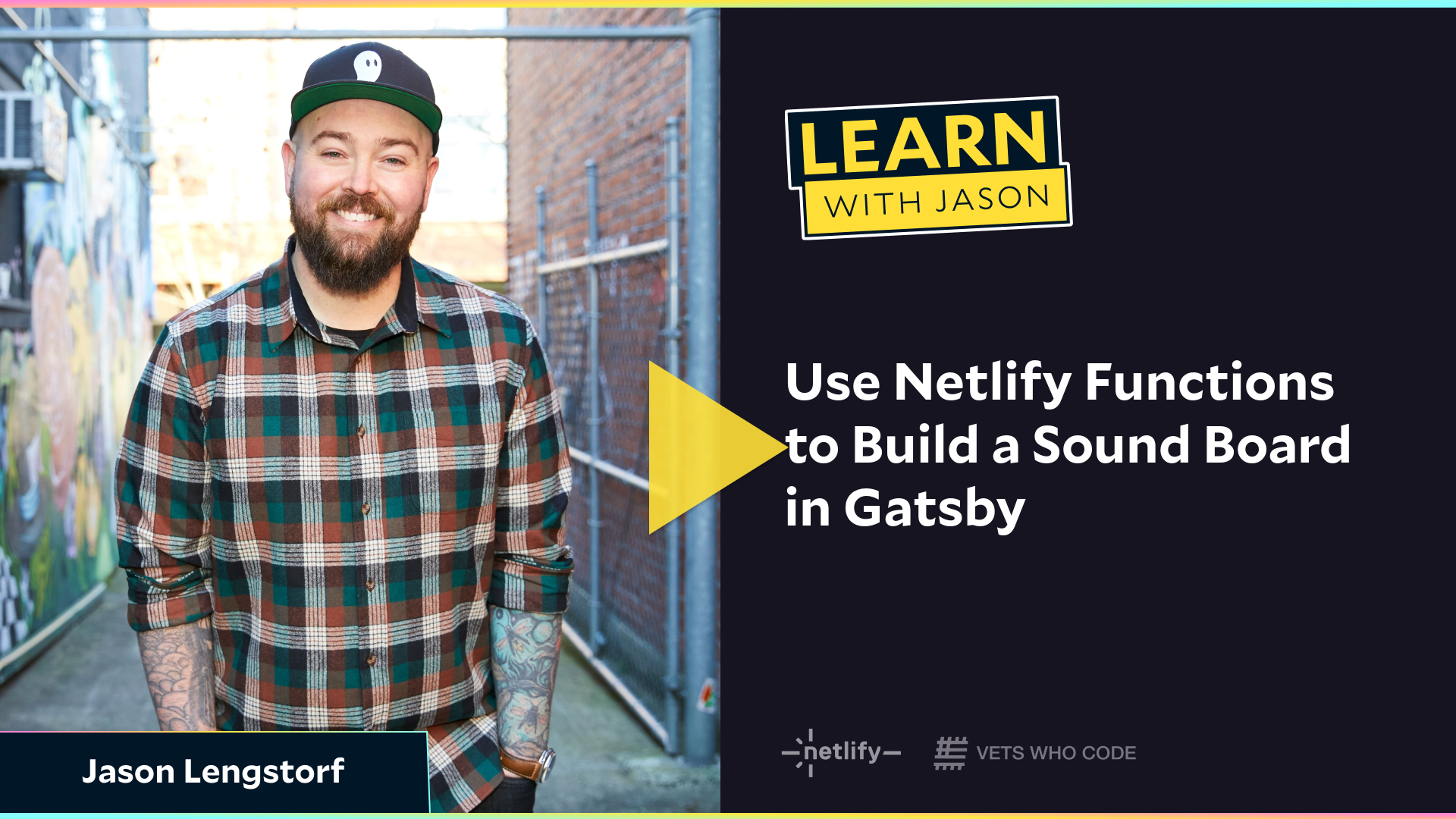 Use Netlify Functions to Build a Sound Board in Gatsby (with Jason Lengstorf)