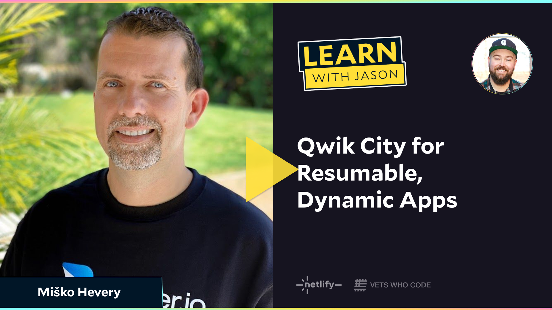 Qwik City for Resumable, Dynamic Apps (with Miško Hevery)