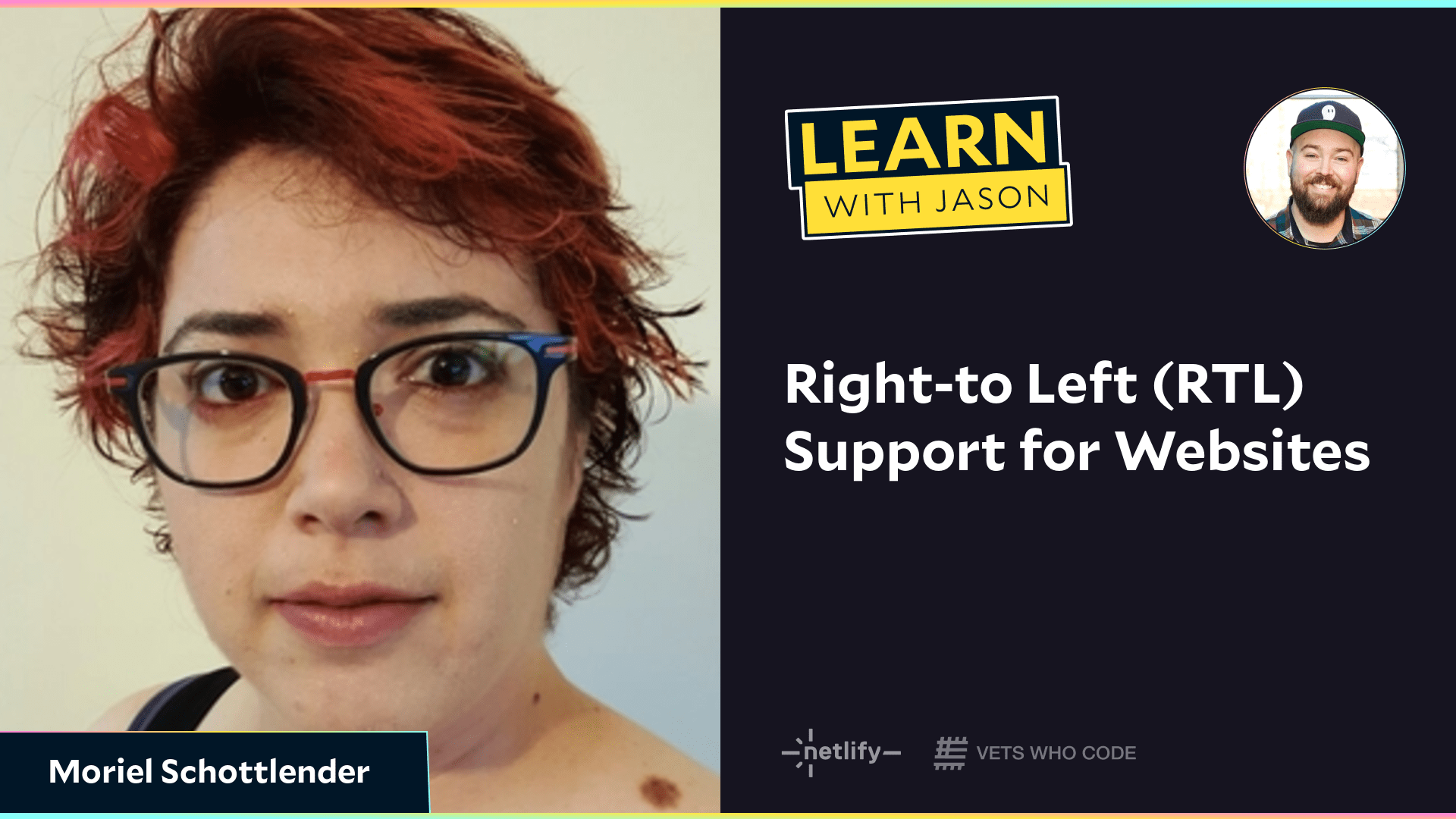 Right-to Left (RTL) Support for Websites (with Moriel Schottlender)