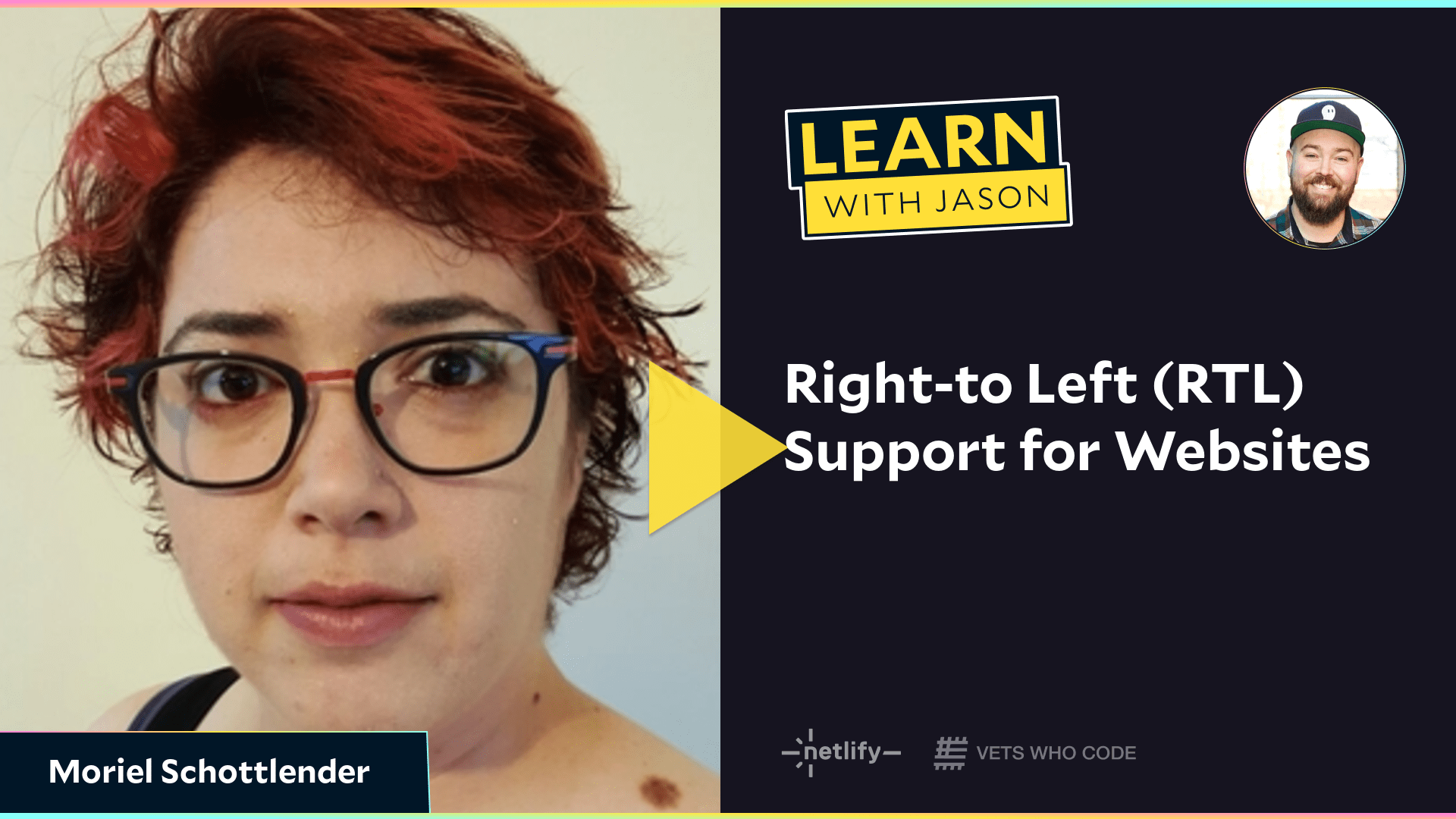Right-to Left (RTL) Support for Websites (with Moriel Schottlender)