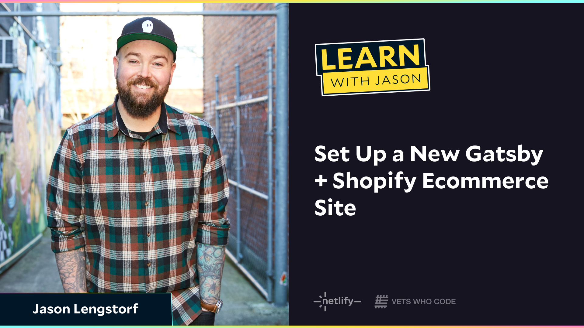 Set Up a New Gatsby + Shopify Ecommerce Site (with Jason Lengstorf)