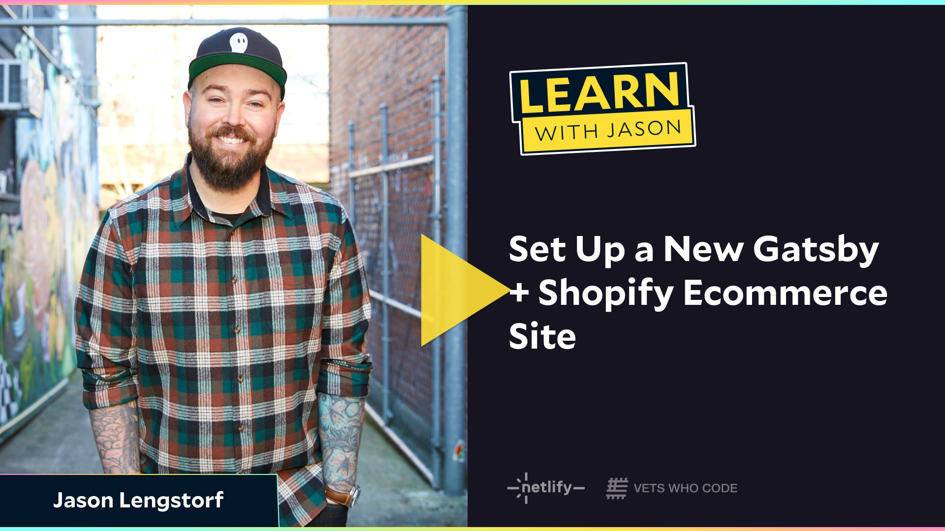 Set Up a New Gatsby + Shopify Ecommerce Site (with Jason Lengstorf)