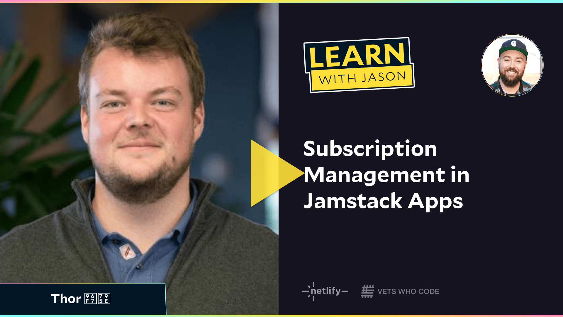 Subscription Management in Jamstack Apps (with Thor 雷神)