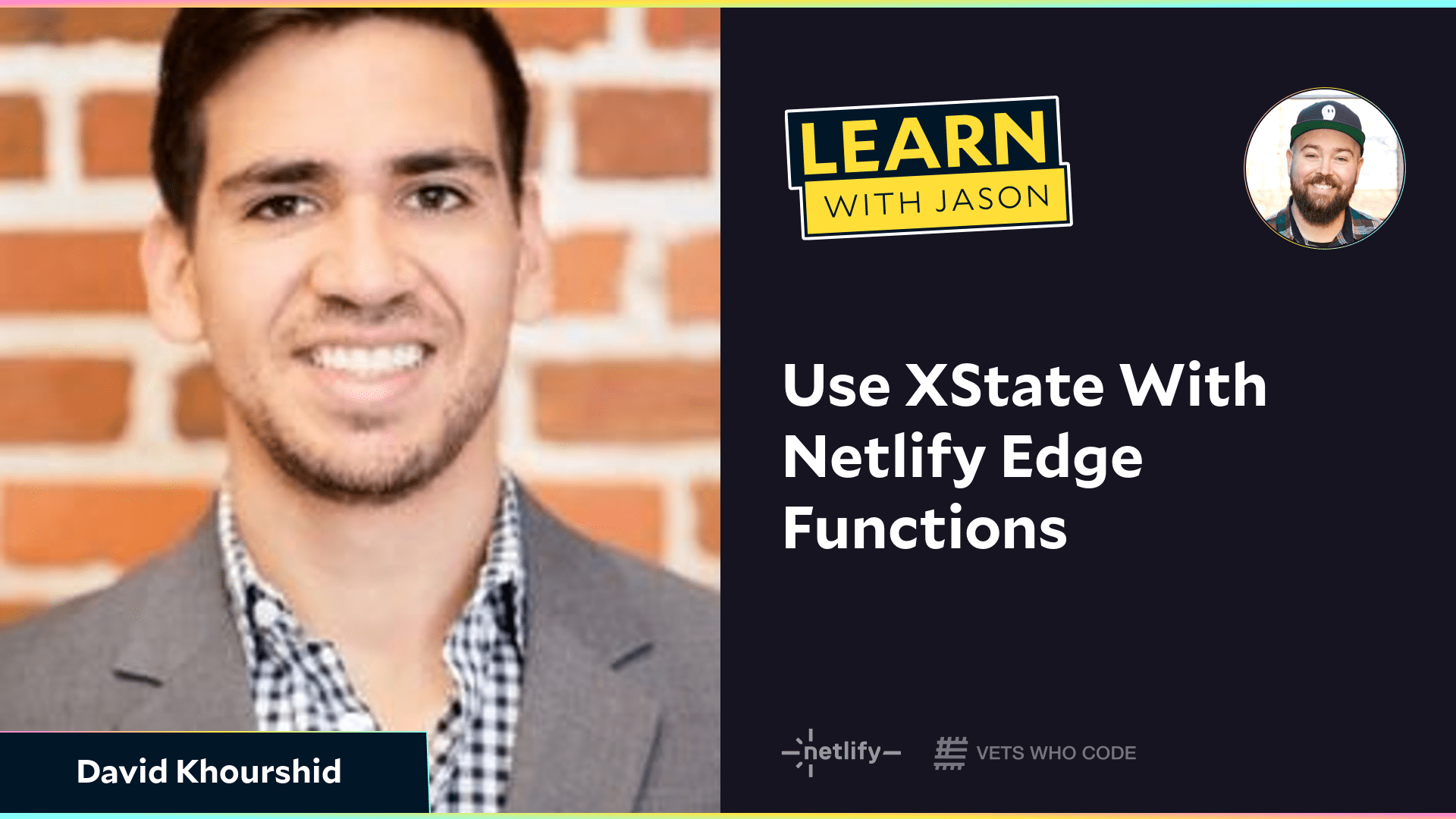 Use XState With Netlify Edge Functions (with David Khourshid)