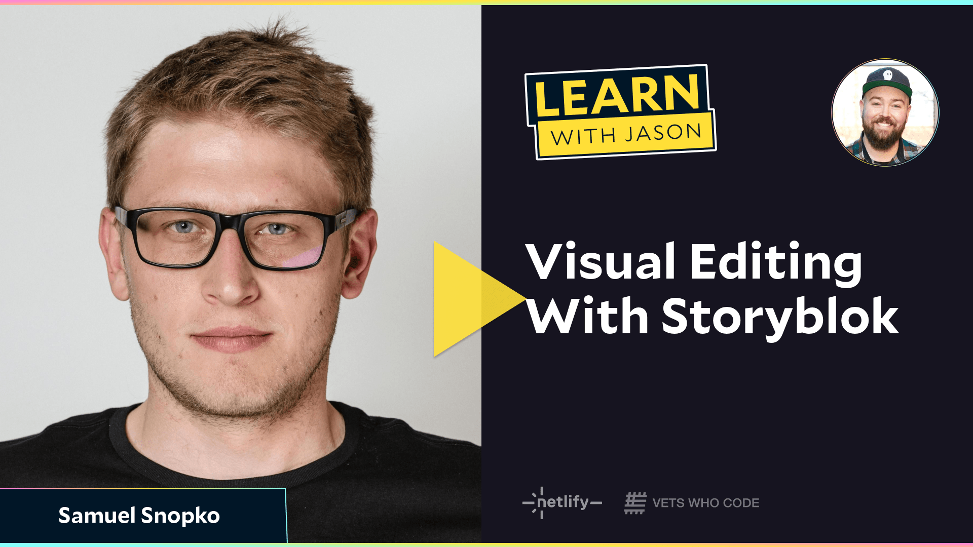 Visual Editing With Storyblok (with Samuel Snopko)