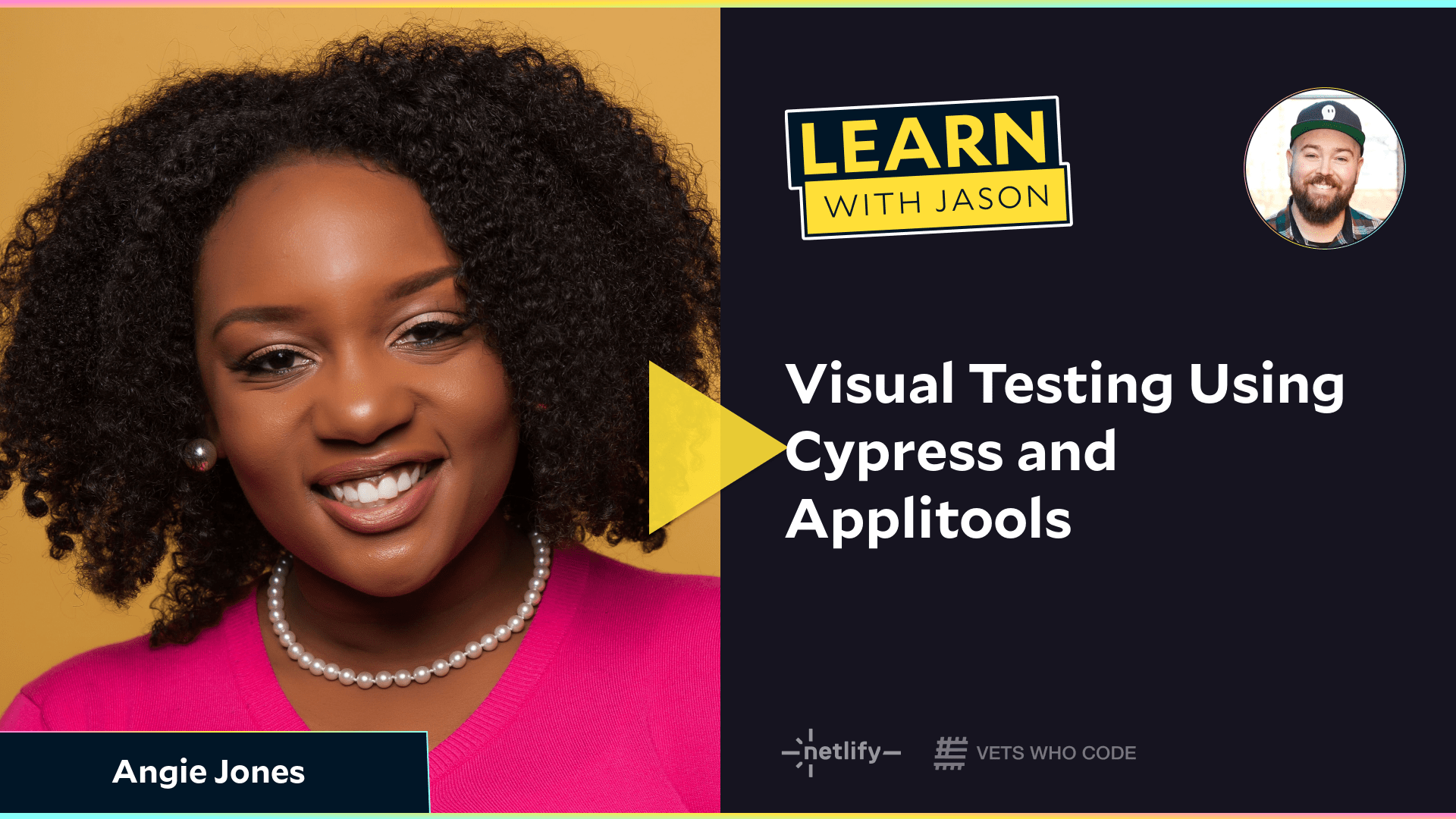 Visual Testing Using Cypress and Applitools (with Angie Jones)
